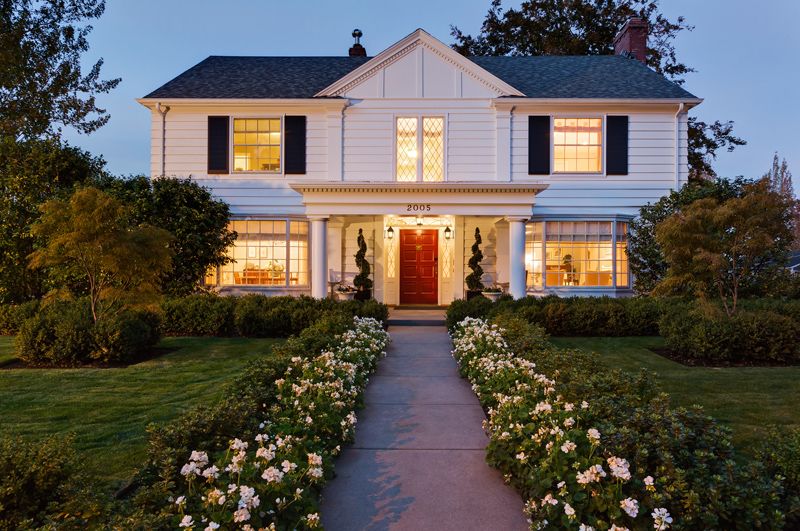 Pacific Northwest Architecture Colonial Revival House Style