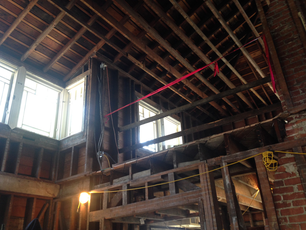 Exposed Framing in Queen Ann House Remodel | Seattle, WA | Hammer & Hand