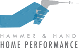 Hammer & Hand's home performance team logo