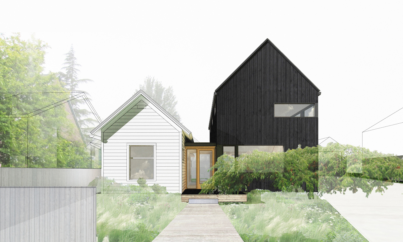 Heliotrope Architects Rendering of Home Addition