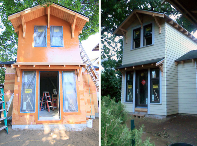 Portland Accessory Dwelling Unit, project to receive Platinum certification from Earth Advantage Institute.