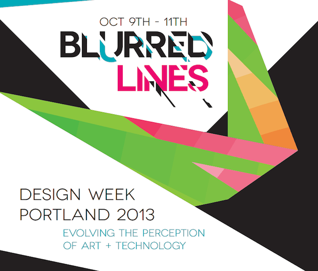 Blurred Lines at Design Week Portland 2013