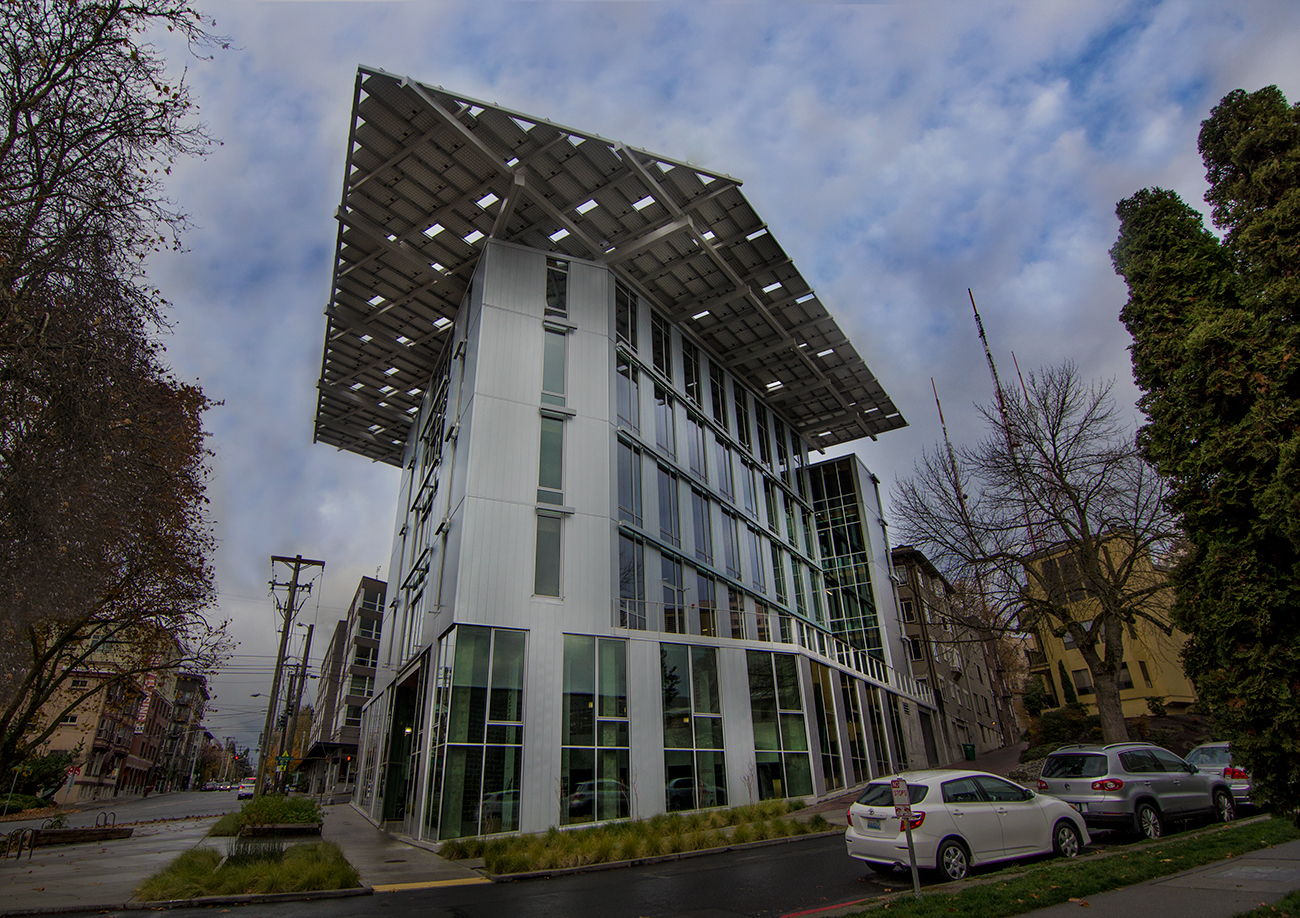 Green Commercial Building Bullitt Center in Seattle