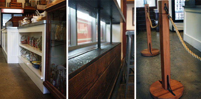 Commercial remodel of Salt and Straw NW by Portland/Seattle contractor Hammer & Hand