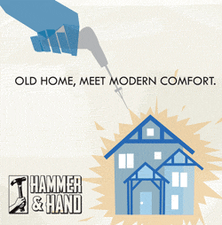 Home energy services by Hammer & Hand.