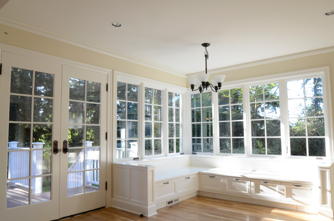 Home Remodel in SW Portland Features Indoor Outdoor Connection in Sunroom