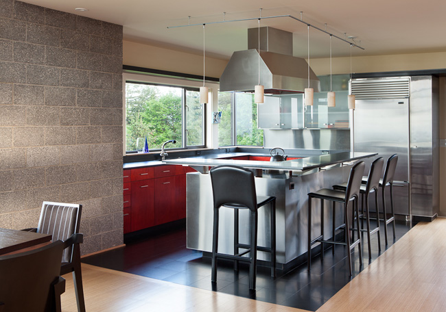 Kitchen of modern remodel by Portland/Seattle builder Hammer & Hand