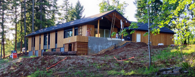 Pumpkin Ridge Passive House, built by high performance home builder Hammer & Hand