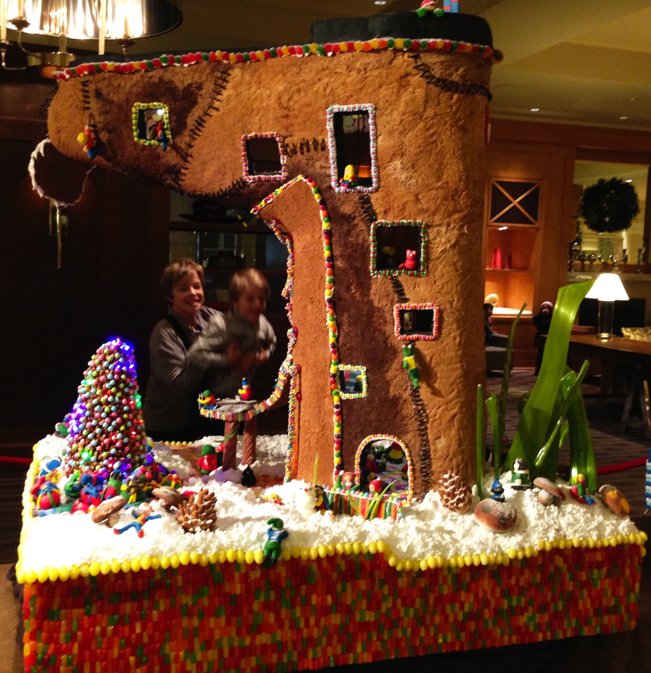 Seattle Gingerbread House There Was an Old Woman Who Lived in a Shoe