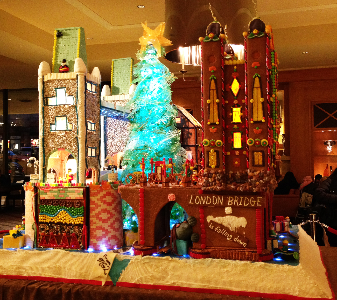 Seattle Gingerbread House London Bridge is Falling by MulvannyG2 Architecture