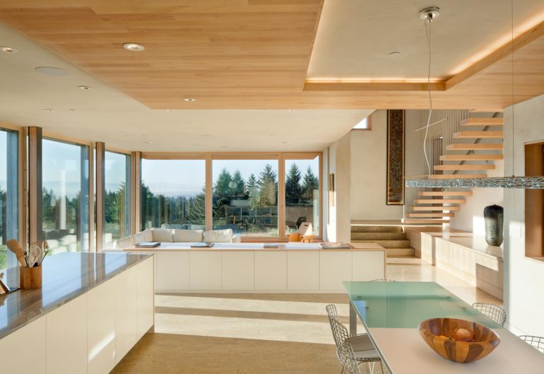 Open Living Space in Karuna Passive House
