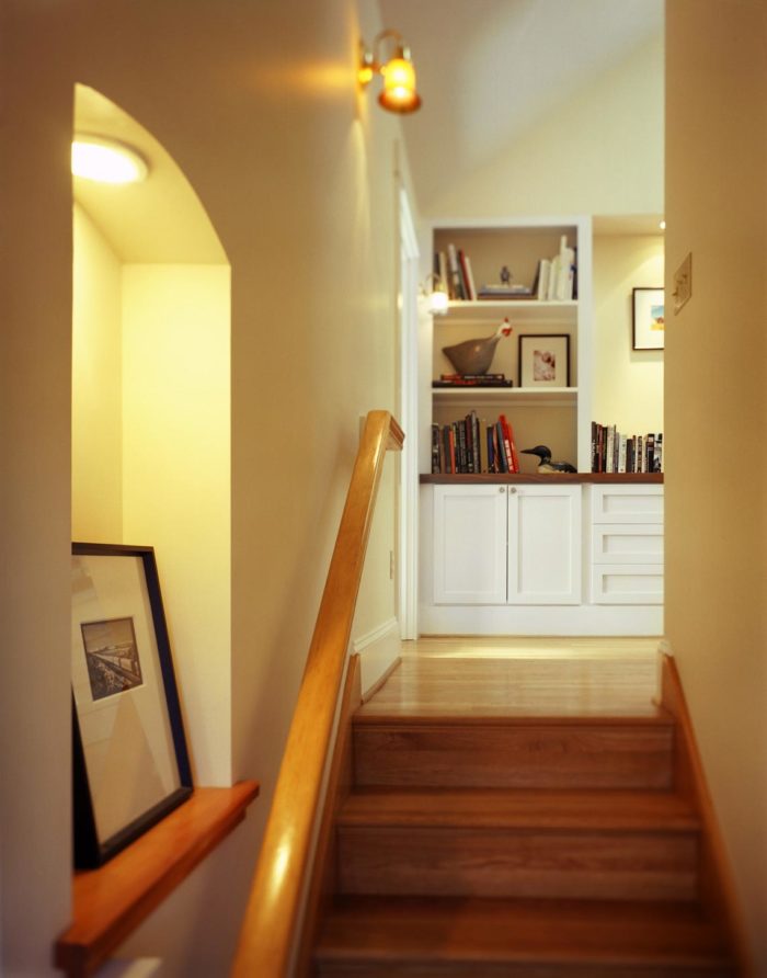 Stairs in Alameda Bungalow Home Addition