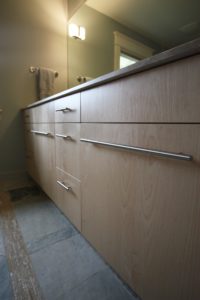 Cabinets in Clinton Bathroom Remodel