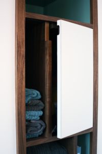 Bathroom Closet in Dolph Park Home Remodel