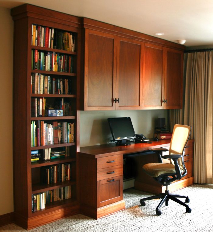 Home Office Remodel by Portland Builder Hammer & Hand