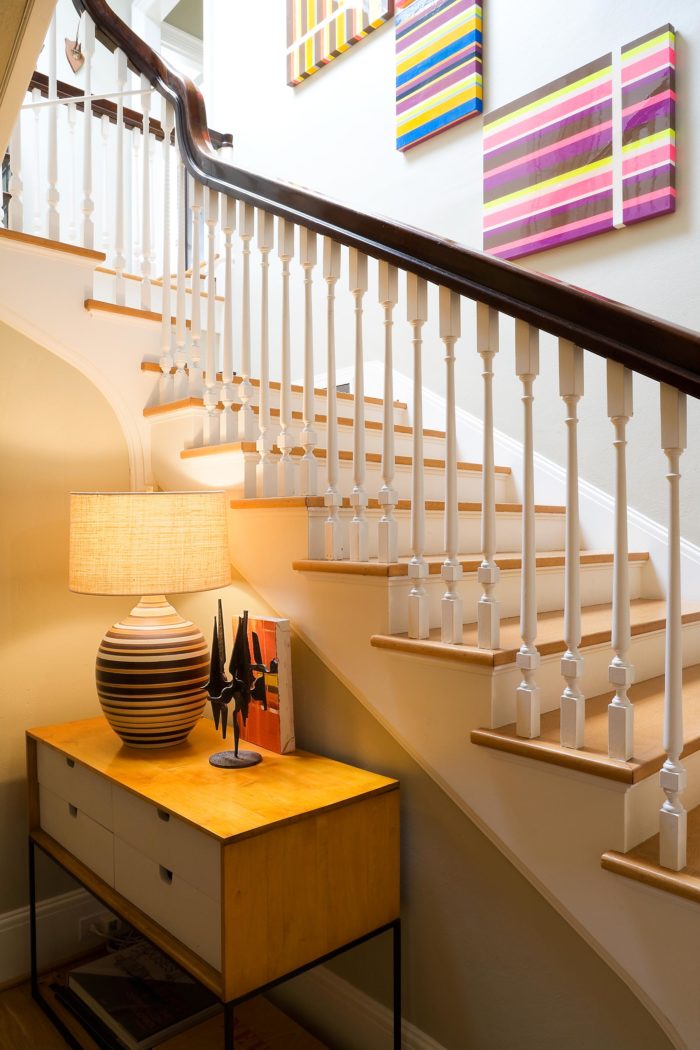 Stairs in Irvington House Remodel