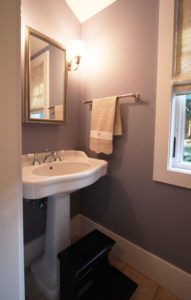 Bathroom in Mudroom Addition Project