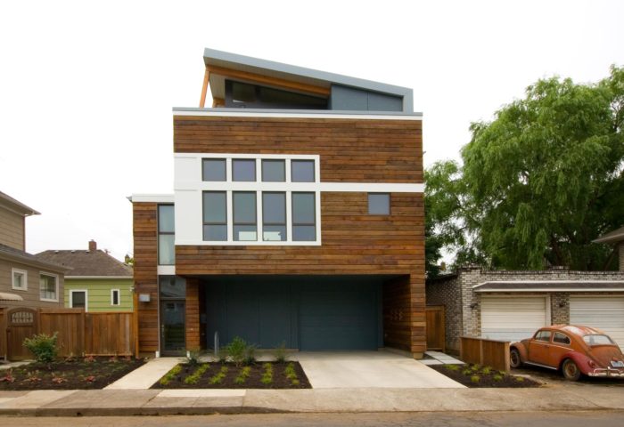 Exterior of Musicians New Home in Portland Oregon