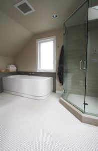 Soaking Tub and Shower in Richmond Bath Remodel