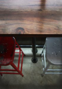Counter and Stools at Salt and Straw Scoop Shop