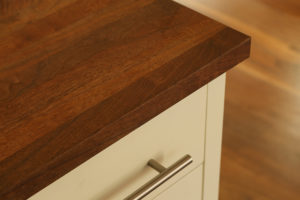 Wood Countertop in Southwest Hills Kitchen Remodel