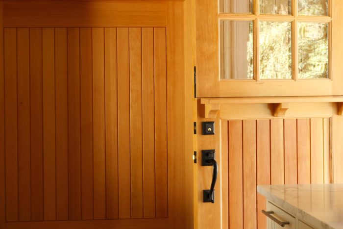 Custom Door in Southwest Hills Kitchen Remodel