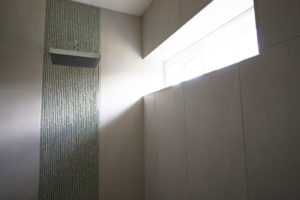 Window in Super Efficient ADU Bathroom