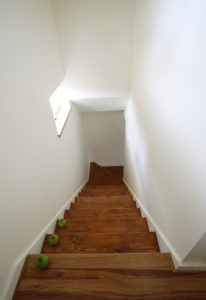 Stairs in Portland Super Efficient Accessory Dwelling Unit