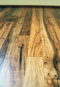Wood Floor in Super Efficient ADU