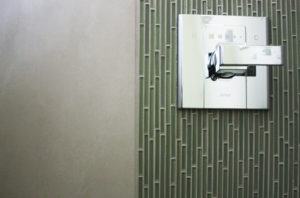 Bathroom Shower Detail in Super Efficient ADU