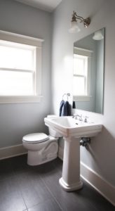 Guest Bathroom in Victorian Home Remodel