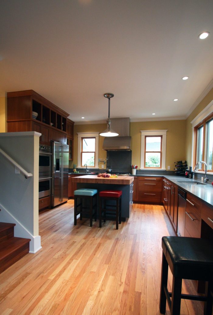 Kitchen in Victorian Home Remodeling Project