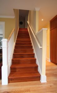 Stairs in Victorian Home Remodel