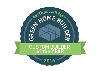 Earth Advantage Custom Builder of the Year 2014
