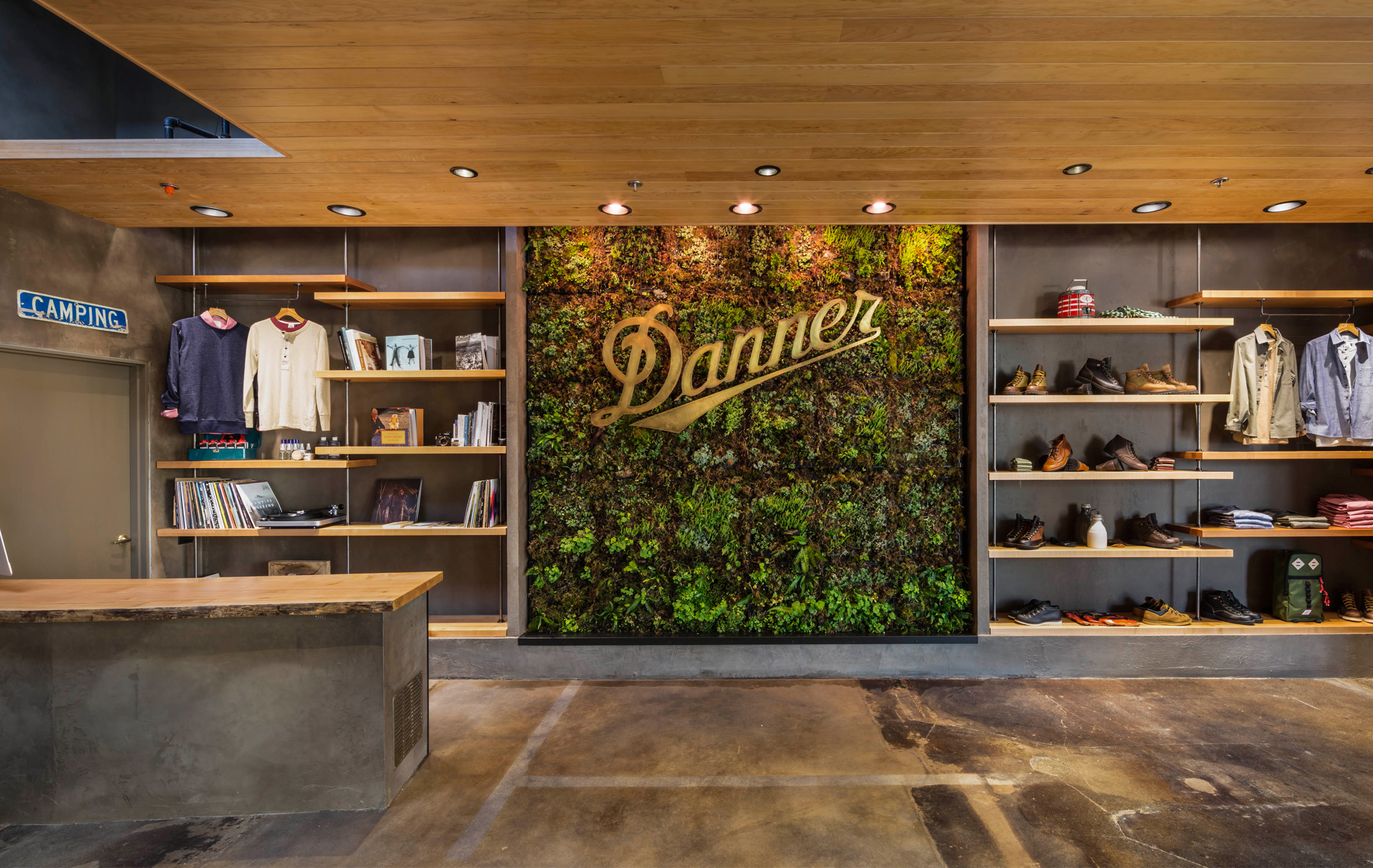 Commercial Construction Pics, Portland OR | Danner Boots Retail