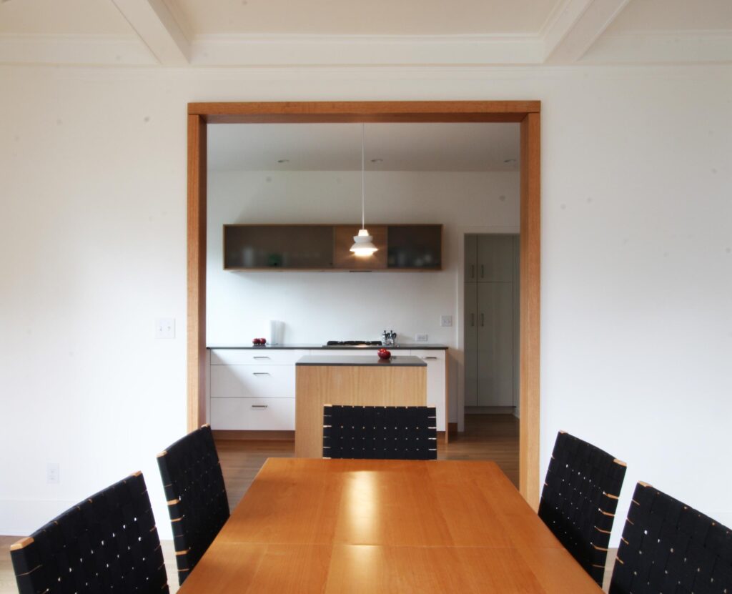 Dining Table in Grant Park Foursquare Home Remodel