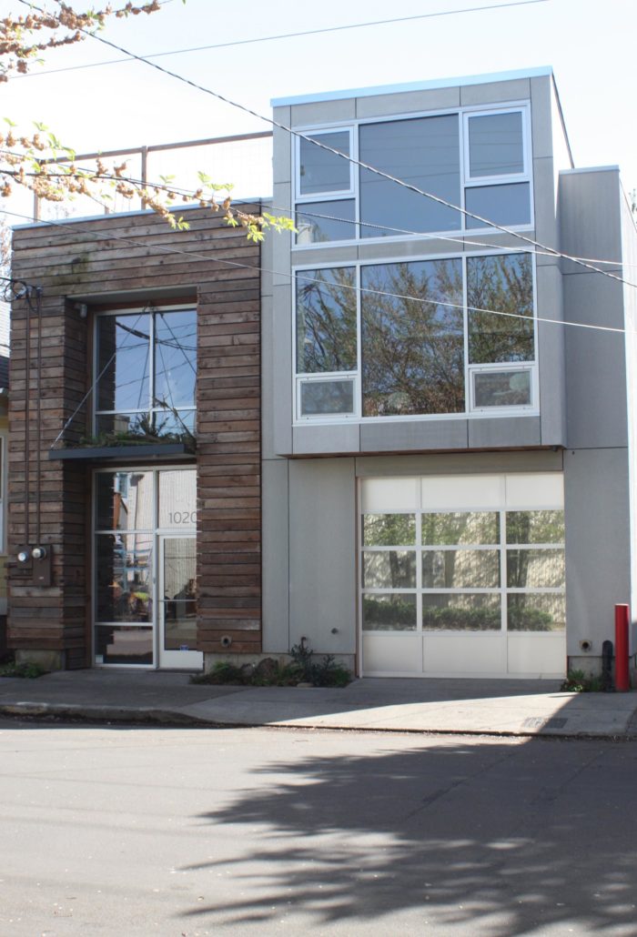 Exterior of Hammer & Hand Office in Portland Oregon