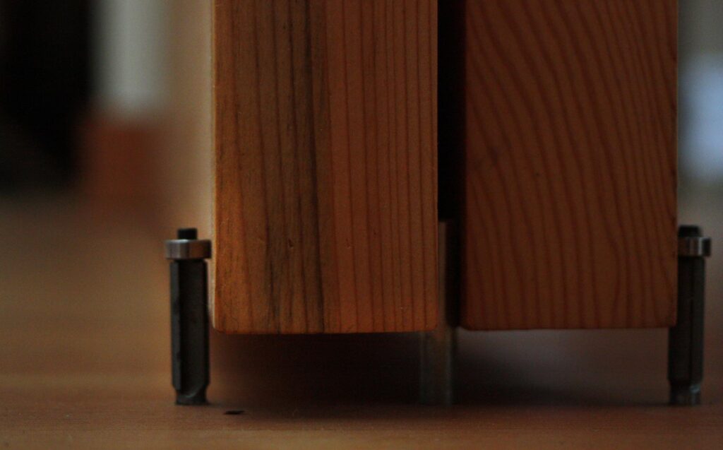 Sliding Door Detail in Portland Builder Hammer & Hand Office