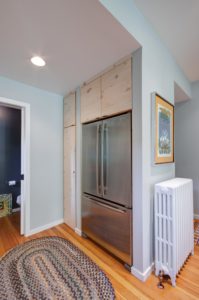 Fridge in Modern Farmhouse Home Remodeling Project