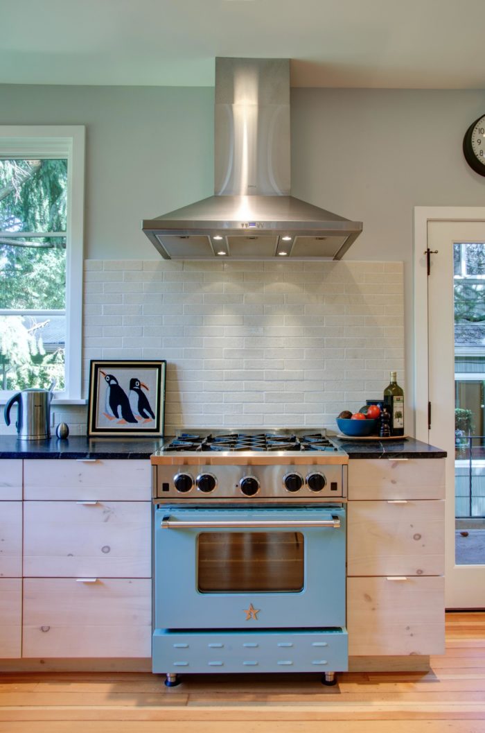 Oven in Modern Farmhouse Kitchen Remodel