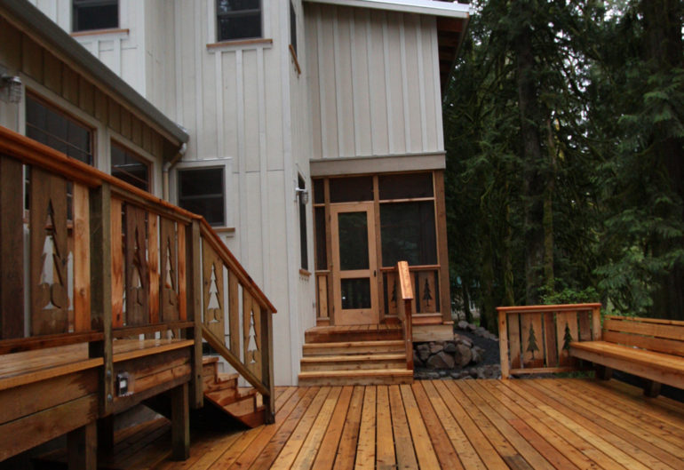 Rhododendron Cabin by Portland Home Builder Hammer & Hand