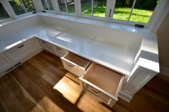 Pull Out Drawers in Taylors Ferry Sun Room