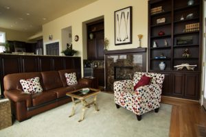 Living Room in Tigard Home Remodel by Portland Contractor Hammer & Hand
