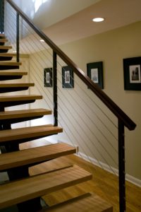 Stairs in Vancouver Ranch Home Remodel