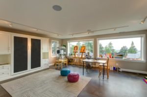 Art Studio in West Hills Home Addition by Portland Builder Hammer & Hand