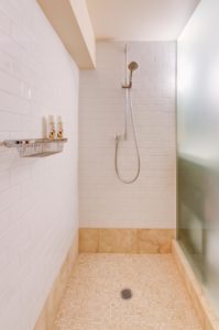 Shower Tile in West Hills Home Addition