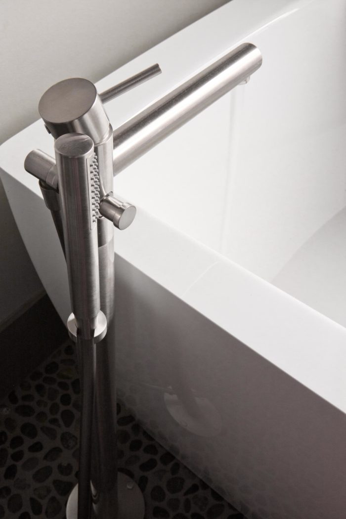 Tub and Faucet Detail in West Linn Bathroom Remodeling Project