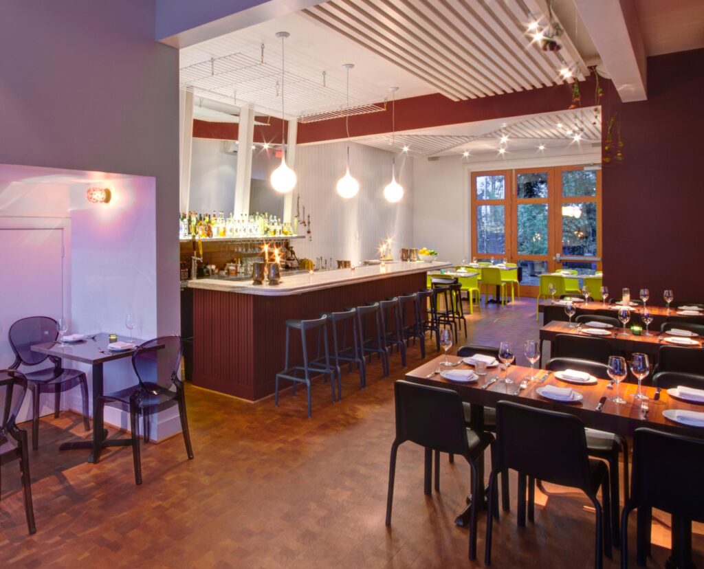 Interior of Xico Restaurant Build Out in Portland Oregon
