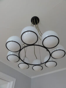 Remodeling serenity: schoolhouse electric fixture