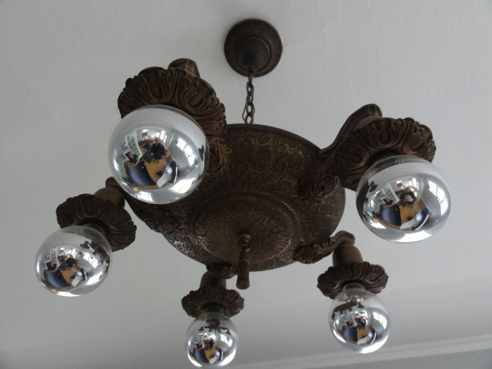 Remodeling serenity: silvered bulbs